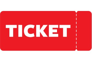 A red ticket